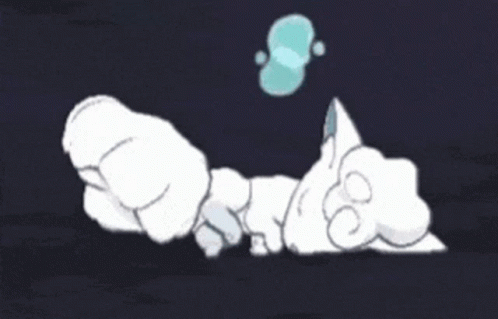 Sleeping Cartoon Character With Z GIF