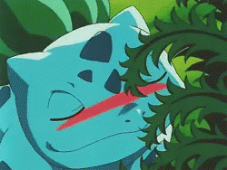 A Cartoon Drawing Of A Pokemon With A Red Stripe On Its Face GIF