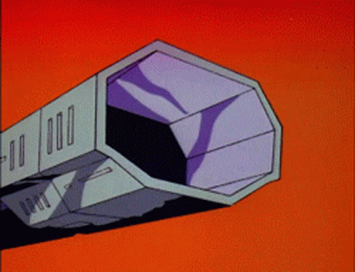 A Cartoon Drawing Of A Purple And White Object With The Number 10 On The Side GIF