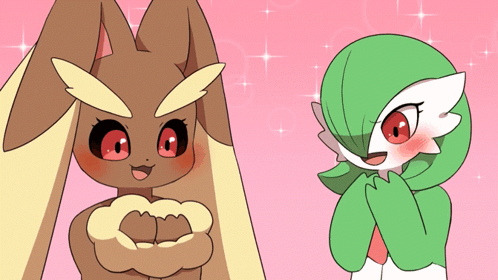 A Cartoon Drawing Of A Rabbit And A Bird GIF