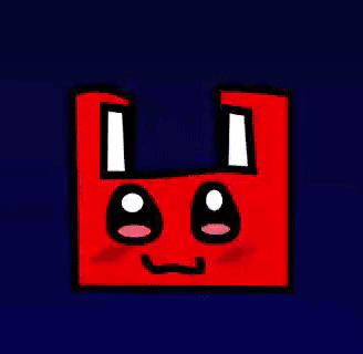 A Cartoon Drawing Of A Red Letter Y GIF