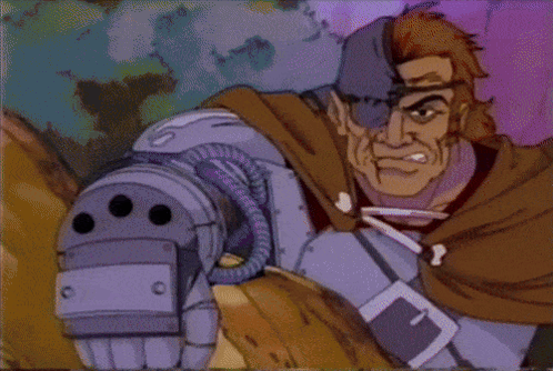 A Cartoon Drawing Of A Robot With Smoke Coming Out Of It GIF