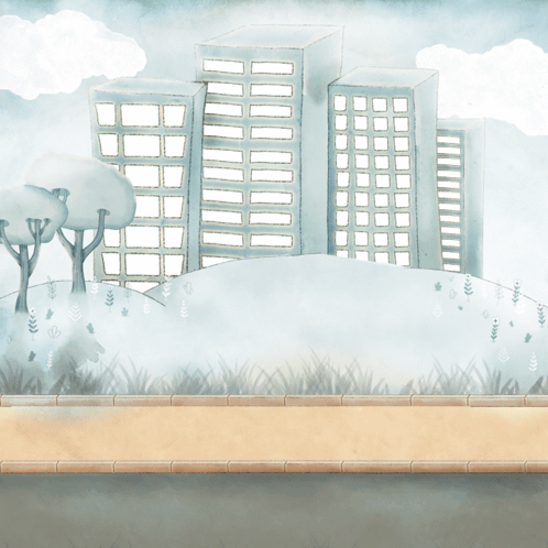 A Cartoon Drawing Of A Taxi And A Sign That Says " When Dad Travels " GIF