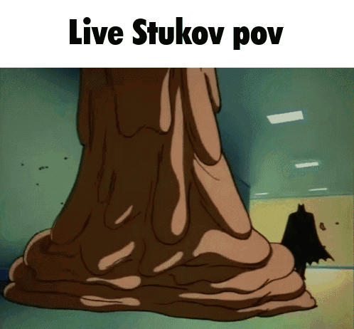 A Cartoon Drawing Of A Tree With The Words " Live Stukov Pov " At The Top GIF
