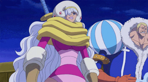 A Cartoon Drawing Of A Woman In A Pink And Yellow Outfit GIF