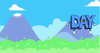 A Cartoon Drawing Of The Word Wednesday GIF