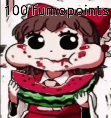 Girl Holding Watermelon Slice GIF