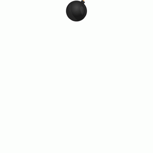 A Cartoon Illustration Of A Nuclear Explosion With Smoke Coming Out Of It GIF