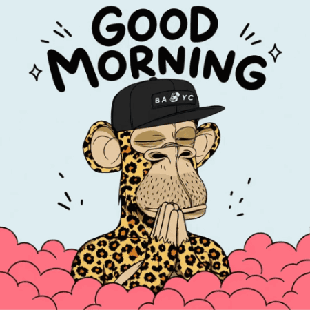 A Cartoon Monkey Wearing A Hat That Says Ba Yc On It GIF