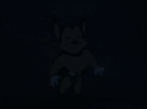 A Cartoon Mouse Is Wearing A Superhero Costume And Smiling . GIF