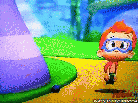 A Cartoon Of A Boy Wearing Goggles And A Swimsuit With The Words Make Your Gif At Yourrepeat.com On The Bottom GIF