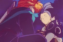 A Cartoon Of A Boy With A Backpack On His Back GIF