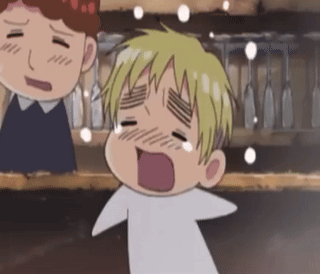 A Cartoon Of A Boy With A White Shirt On GIF