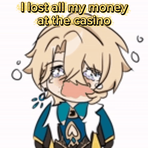 Boy Losing Money At Casino GIF