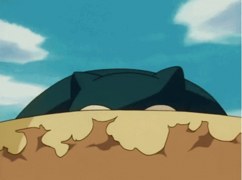 A Cartoon Of A Cat Laying On The Ground GIF