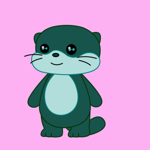 A Cartoon Of A Cat With An Arrow Through Its Chest GIF