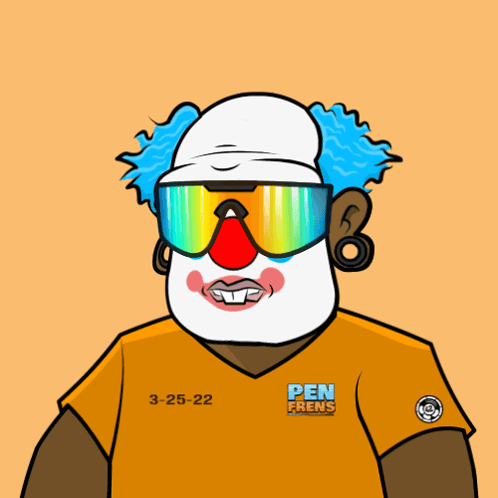 A Cartoon Of A Clown Wearing Sunglasses With The Words Ok Bud Below Him GIF