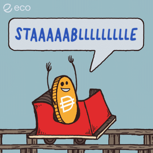 Coin On Roller Coaster Saying Staaaaabllllll GIF