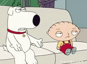 A Cartoon Of A Dog And A Boy Sitting On A Couch . GIF
