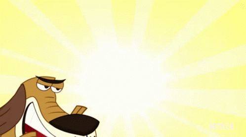 A Cartoon Of A Dog And A Boy With A Netflix Logo In The Corner GIF
