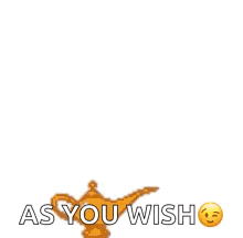A Cartoon Of A Genie Giving A Thumbs Up While Standing On A Lamp . GIF