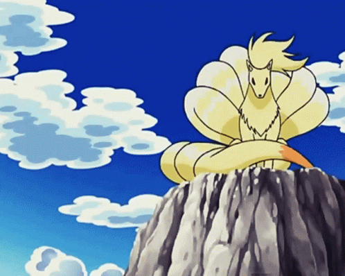 Horse Sitting On Rock GIF