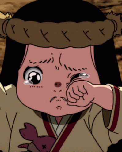 A Cartoon Of A Little Girl With A Crown On Her Head GIF
