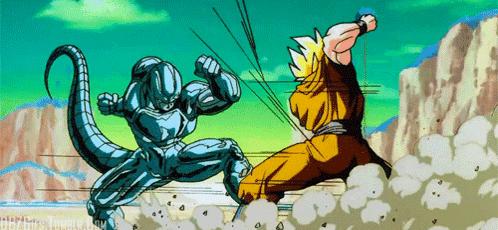 A Cartoon Of A Man Fighting Another Man With The Url Http://www.tumblr.com In The Corner GIF