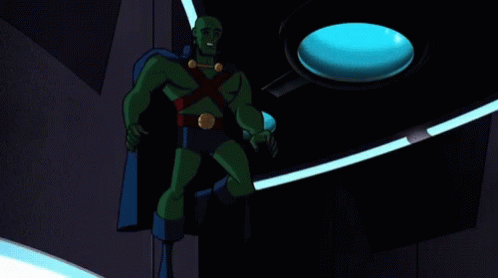 A Cartoon Of A Man In A Cape With A Bag Of Cookies In The Foreground GIF