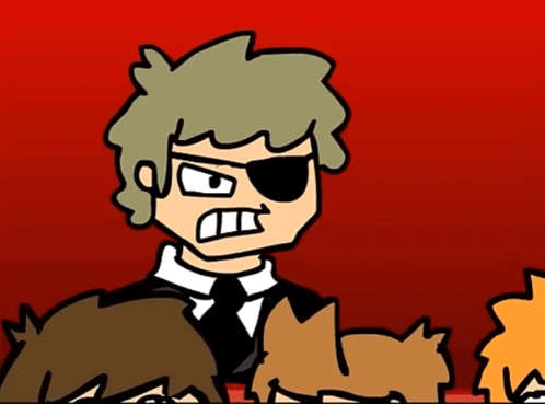 A Cartoon Of A Man In A Suit And Tie GIF