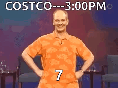 A Cartoon Of A Man Pointing At The Words Be There GIF