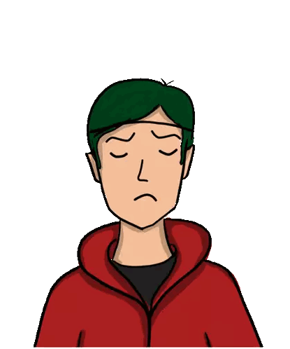 a cartoon of a man surrounded by ps icons