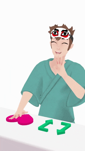 A Cartoon Of A Man Wearing A Mask With The Letter Z On His Head GIF