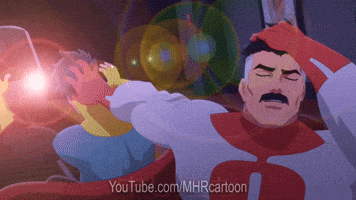 A Cartoon Of A Man With A Mustache Is On Youtube GIF