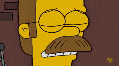 A Cartoon Of A Man With Glasses And A Mustache With Fx On The Bottom Right GIF