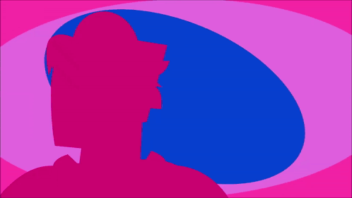 A Cartoon Of A Man With His Mouth Open GIF