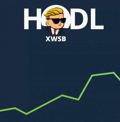 A Cartoon Of A Man With The Word Hodl Xwsb On The Bottom GIF
