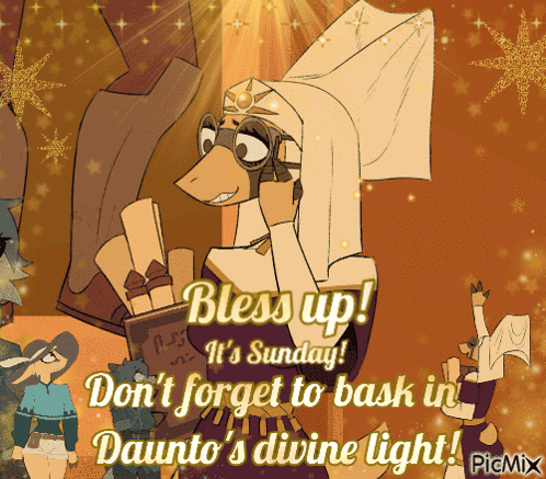 A Cartoon Of A Nun With The Words Bless Up On It GIF