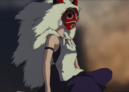 Woman Wearing Red Mask GIF