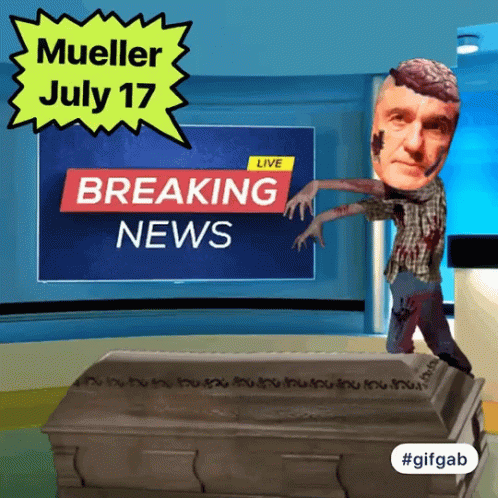 A Cartoon Of A Zombie Coming Out Of A Coffin With The Date Of July 17 On Top GIF