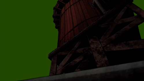 A Cartoon Of Batman And A Man In A White Suit Standing In Front Of A Full Moon GIF