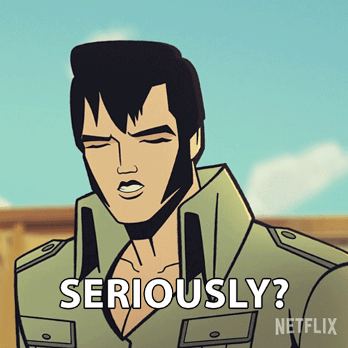Elvis Presley Asking Seriously GIF