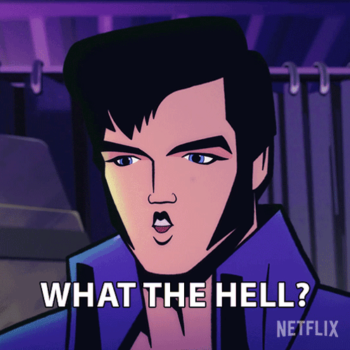 Elvis Presley Saying What The Hell Netflix GIF