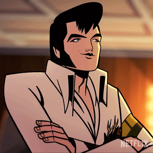 Elvis Presley Netflix Cartoon GIF