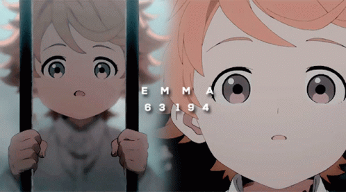 A Cartoon Of Emma Behind Bars With The Number 63 194 Above Her GIF