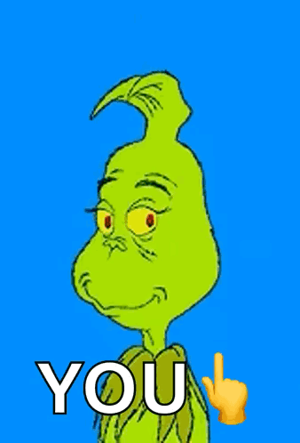 A Cartoon Of Grinch Giving A Thumbs Up Sign GIF