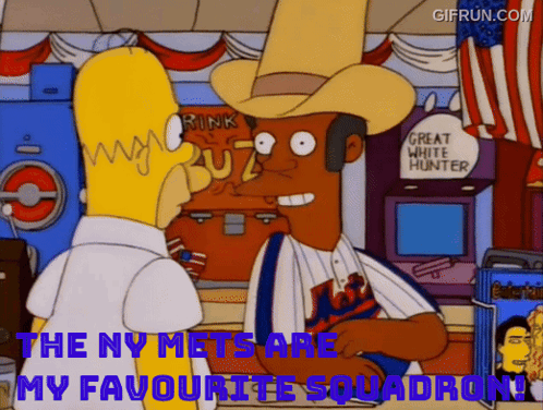 A Cartoon Of Homer Simpson Talking To A Man Wearing A Cowboy Hat GIF