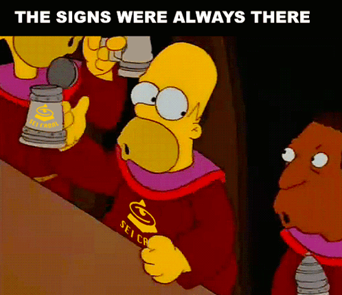 A Cartoon Of Homer Simpson Wearing A Shirt That Says Sei Crew GIF