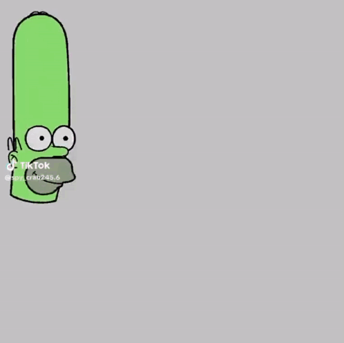 A Cartoon Of Homer Simpson With A Green Check Mark Next To It GIF