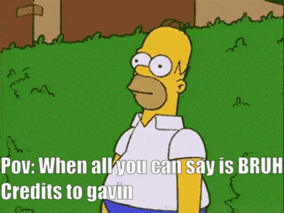 Homer Simpson Saying You When All You Can Say Is Brute GIF